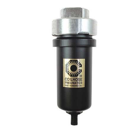 Coilhose Pneumatics Mechanical Drain W/Metal Bowl 1/2" CO 8514M