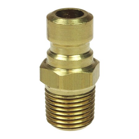 Coilhose Pneumatics Moldflow Connector Valved MPT 1/4" CO 6-252V