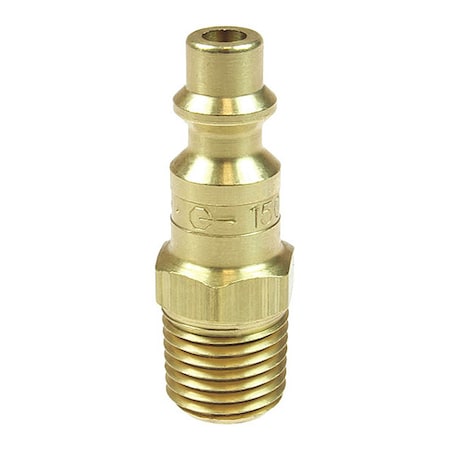 Coilhose Pneumatics Industrial Connector MPT Brass 1/4" CO 1501B