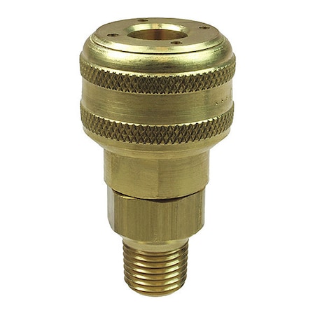 Coilhose Pneumatics Auto Industrial Coupler 1/4" MPT 3/8" CO 583A