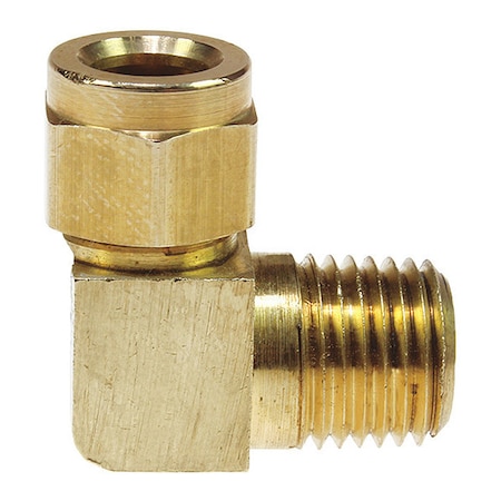 Coilhose Pneumatics Coiled Hose Elbow 1/2" ID x 1/2" MPT CO CEM0808