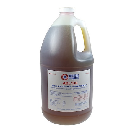 Coilhose Pneumatics Compressor Oil 128 oz. 4CT CO ACL130