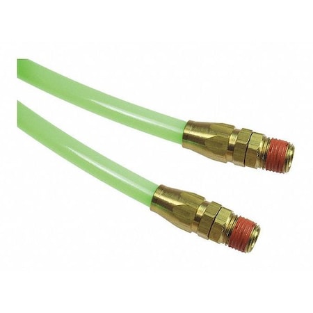 Coilhose Pneumatics Flexcoil 3/8" ID x 25 Swivel Reuse Green CO PR38-254B-G