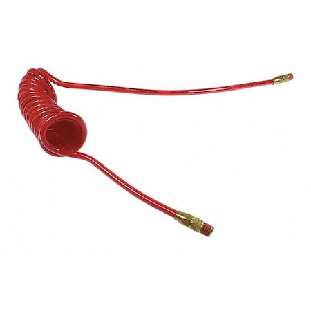 Coilhose Pneumatics Flexcoil 3/8" ID x 20 Swivel Reuse Red CO PR38-20B-R
