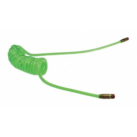 Coilhose Pneumatics Flexcoil 3/8" ID x 30 Swivel Reuse Green CO PR38-30B-G