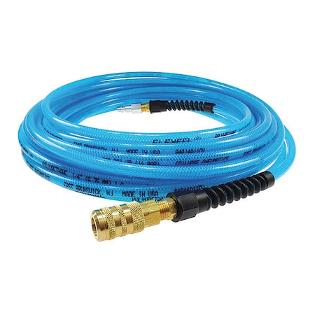 Coilhose Pneumatics Flexeel Hose 5/16" ID x 50 Transparent Blue CO PFE5050TS15X