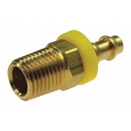 Coilhose Pneumatics Lock-On Rigid Male 1/4" ID x 1/4" MPT CO LRM0404