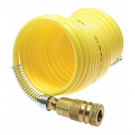 Coilhose Pneumatics Nylon Recoil 3/8" ID x 25' W/3/8" Coupler CO 580-N38-25A