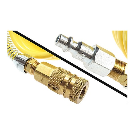 Coilhose Pneumatics Nylon Recoil 1/4" ID x 50' W/1/4" Coupler CO 150-N14-50A