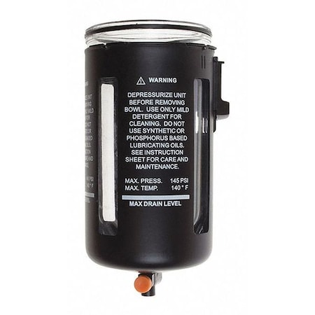 Coilhose Pneumatics Polycarbonate Bowl Ass. Guard F Manual Drain CO 29-4F40