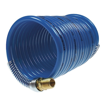 Coilhose Pneumatics Stowaway Coil 3/8" ID x 25' 1/4" MPT Rigid CO S38-254
