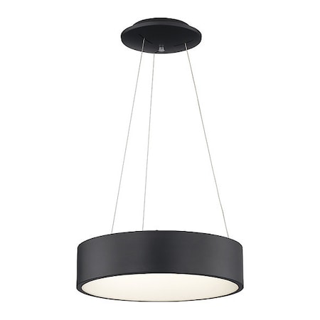 Nuvo Orbit 30W LED Pendant Black Finish 62/1458