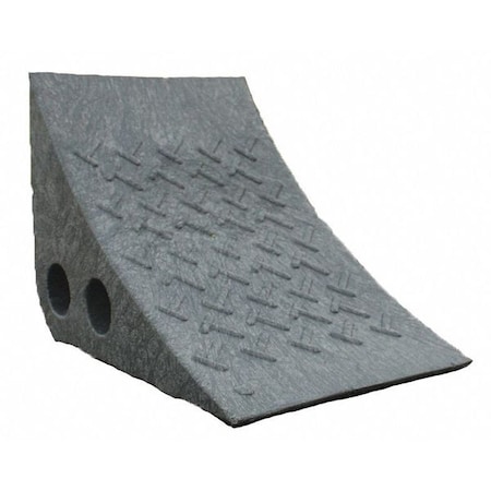 Plastics R Unique Parking Wheel Chock, Plastic, Charcoal PWC-CG