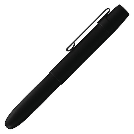 Fisher Space Pen Pen, Brass, Matte Black, Pocket Clip SM400BWCBCL