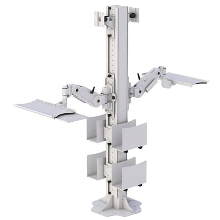 Afc Industries Floor Base Mounted Computer Station 772405G