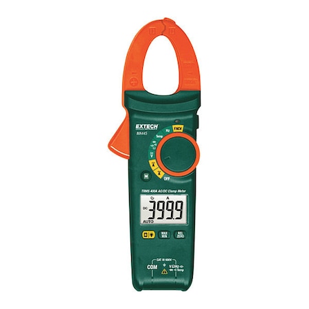 Extech Clamp Meter, TRMS, AC/DC with NCV MA445