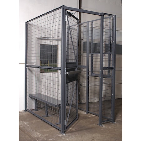Wirecrafters Driver Cage, 3 Sided, 6 ft.x 6 ft.x 8 ft. MT3-66HD