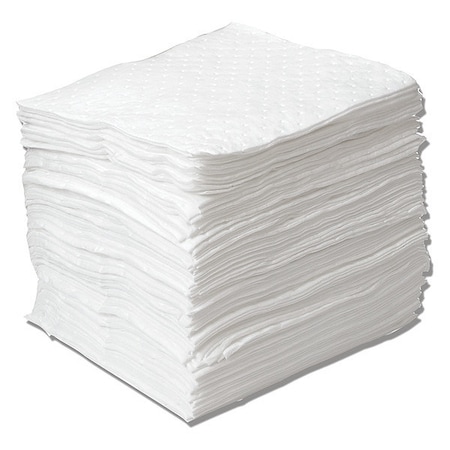 Oil Eater Pad, Oil Only, Sonic Bonded, Heavy, 15"x18" AOA-BPH100-WHITE