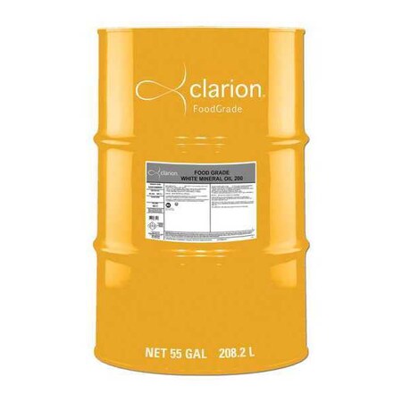 Clarion 55 Gal. Food Grade White Mineral Oil 200 633512009001