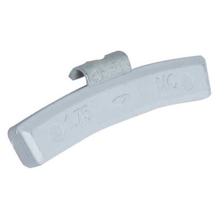 Plombco Plasteel Clip-on Weight, 1.75 oz.PK25 MCPS-1.75