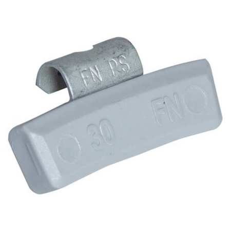 PLOMBCO Plasteel Clip-on Weight, 30g, PK25 FNPS-30