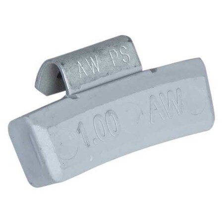 Plombco Plasteel Clip-on Weight, 1 oz.PK25 AWPS-1.00