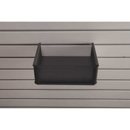 Easy Living Basket, Plastic, 8 x 10 x 4", Black 01000855