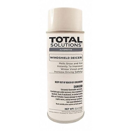 Total Solutions 20 oz. Windshield De-Icer Can, 12 PK 82095003