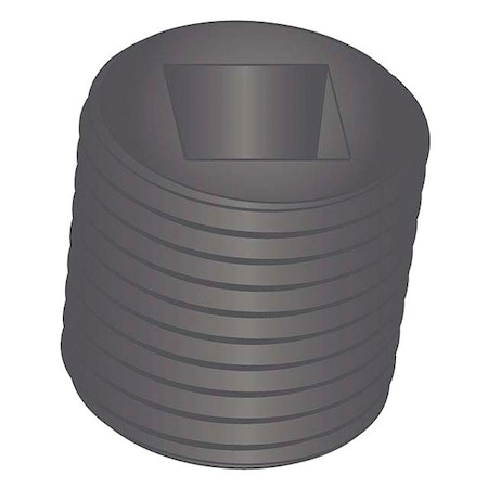 Huyett Pipe Plug, 3/4", Square Socket, Low Carbon PP-0750D31-LCPL