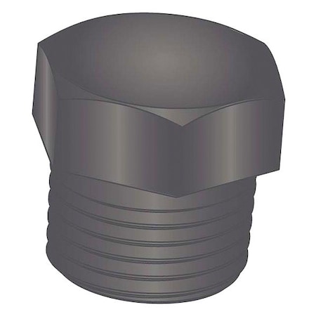 Huyett Pipe Plug, 1/2", Hex Head, Low Carbon PP-0500B31-LCPL