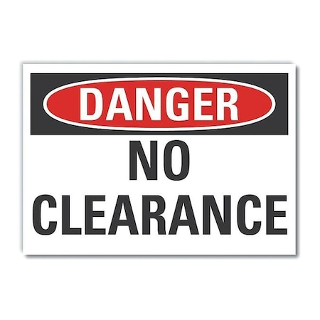 Lyle Danger, No Clearance, 5 in x 7 in, Horizontal Rectangle, Polyester, LCU4-0348-ND_7X5 LCU4-0348-ND_7X5