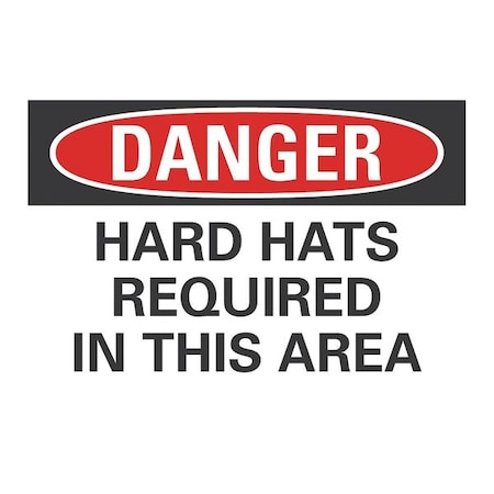 Lyle Danger Sign, 14" W, 10" H, 0.004" Thickness, LCU4-0520-ED_14x10 LCU4-0520-ED_14x10
