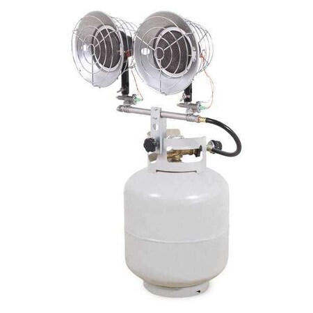 Mi-T-M Tank-Top Heater, BtuH 30000, Liquid Propane MTMMH-0030-IM10