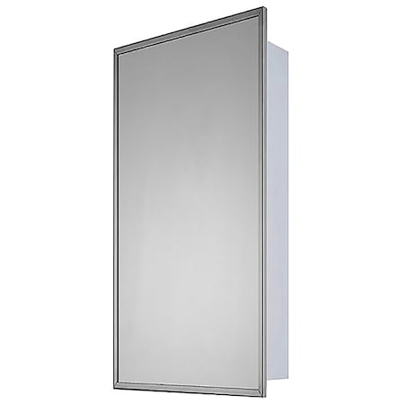 Ketcham 16" x 30" Deluxe Surface Mounted SS Framed Medicine Cabinet 173-SM