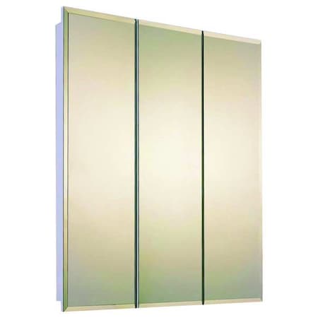 Ketcham 24" x 30" Fully Recessed Beveled Edge Tri-View Medicine Cabinet R-2430BV