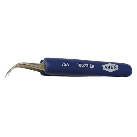 Aven Tweezers, Pattern 7-Sa, w/Ergo Grips 18072-ER
