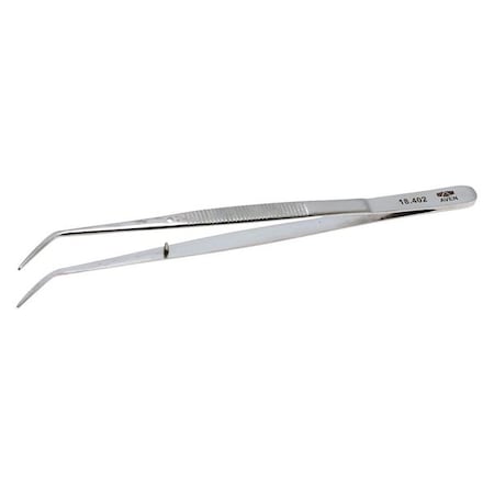Aven Tweezers, College, w/Pin Bent Tip, 6" 18402