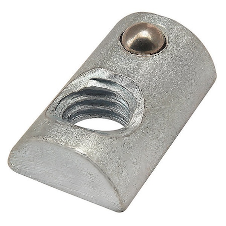 80/20 Roll In T-Nut, Steel, Zinc-Plated 3921