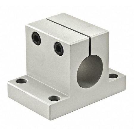 80/20 DblHorizontalBase, Alum, Slvr, 21/8in, 2in 5920