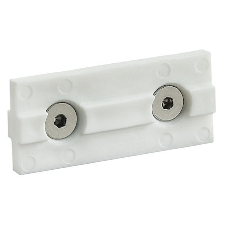 80/20 Double Keyed White Bearing Pad 10 S 6792