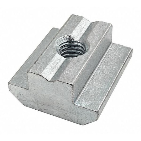 80/20 Slide In T-Nut, Steel, Zinc-Plated 13048
