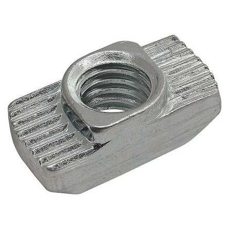 80/20 Drop in T-Nut, Steel, Zinc-Plated 13117