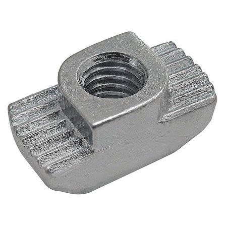 80/20 Drop in T-Nut, Steel, Zinc-Plated 13129