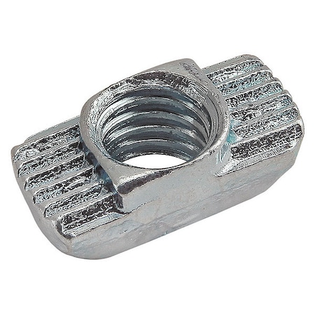 80/20 Drop-In T-Nut, Steel, Zinc-Plated 14162