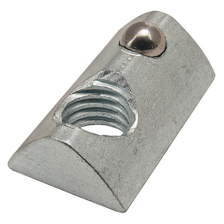 80/20 Drop-In T-Nut, Steel, Zinc-Plated 40-3915