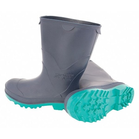 Tingley Kids Rain Boots, PVC, Polypropylene, Blue, 6 11768