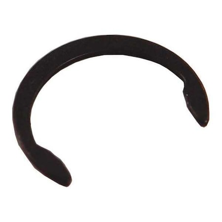 Rotor Clip External Retaining Ring, Steel, Black Phosphate Finish C-012/B