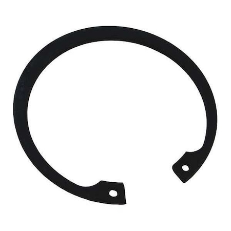 Rotor Clip Internal Retaining Ring, Steel, Black Phosphate Finish, M42 Bore Dia. DHO-042