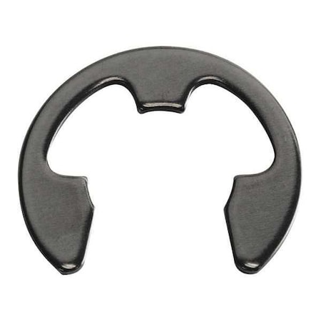 Rotor Clip External-E E-Clip, Steel, Black Phosphate Finish E-015