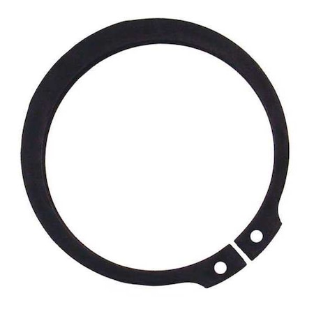 Rotor Clip External Retaining Ring, Steel, Black Phosphate Finish DSHR-055